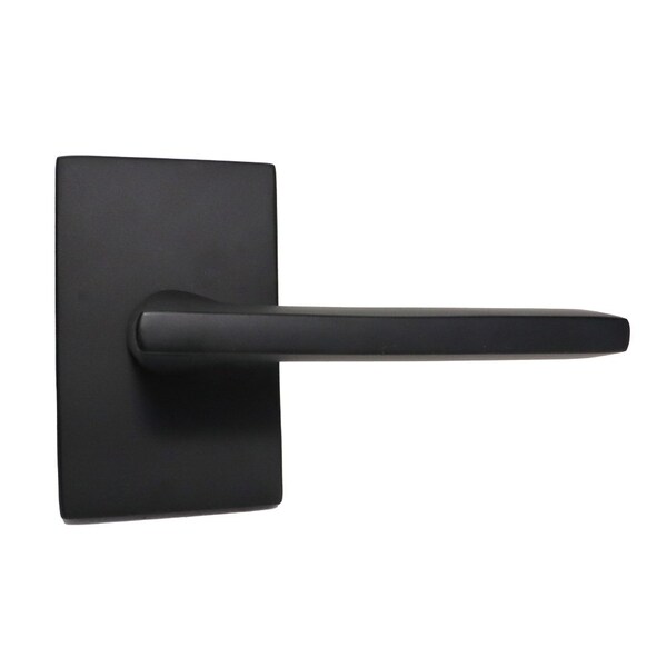 Emtek Helios Lever Right Hand 2-3/8 in Backset w/Radius Latch Strike Passage for 1-1/4 in to 2 in Door 5112HLOUS19RH.RLS - main